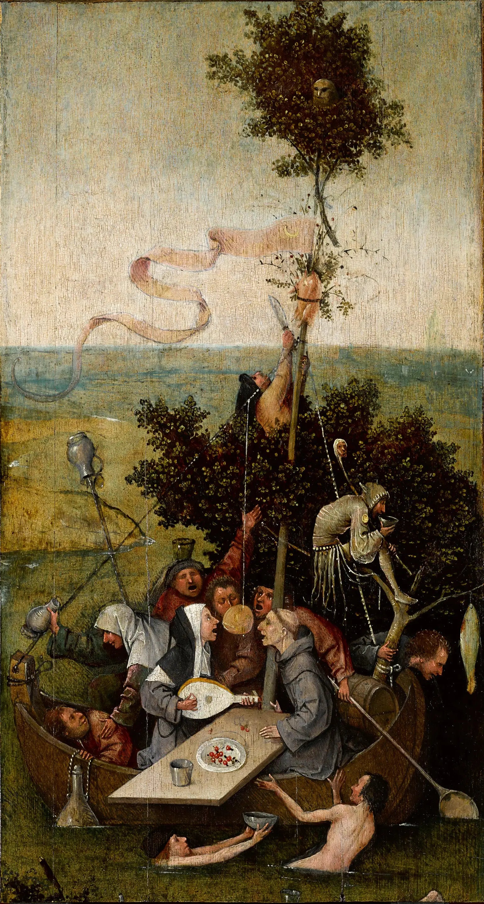 La Nef des fous - Hieronymus Bosch - Alpha Reproduction