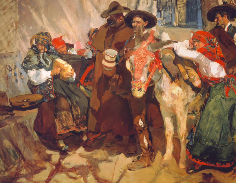 Деревенские жители Леона - Хоакин Соролья