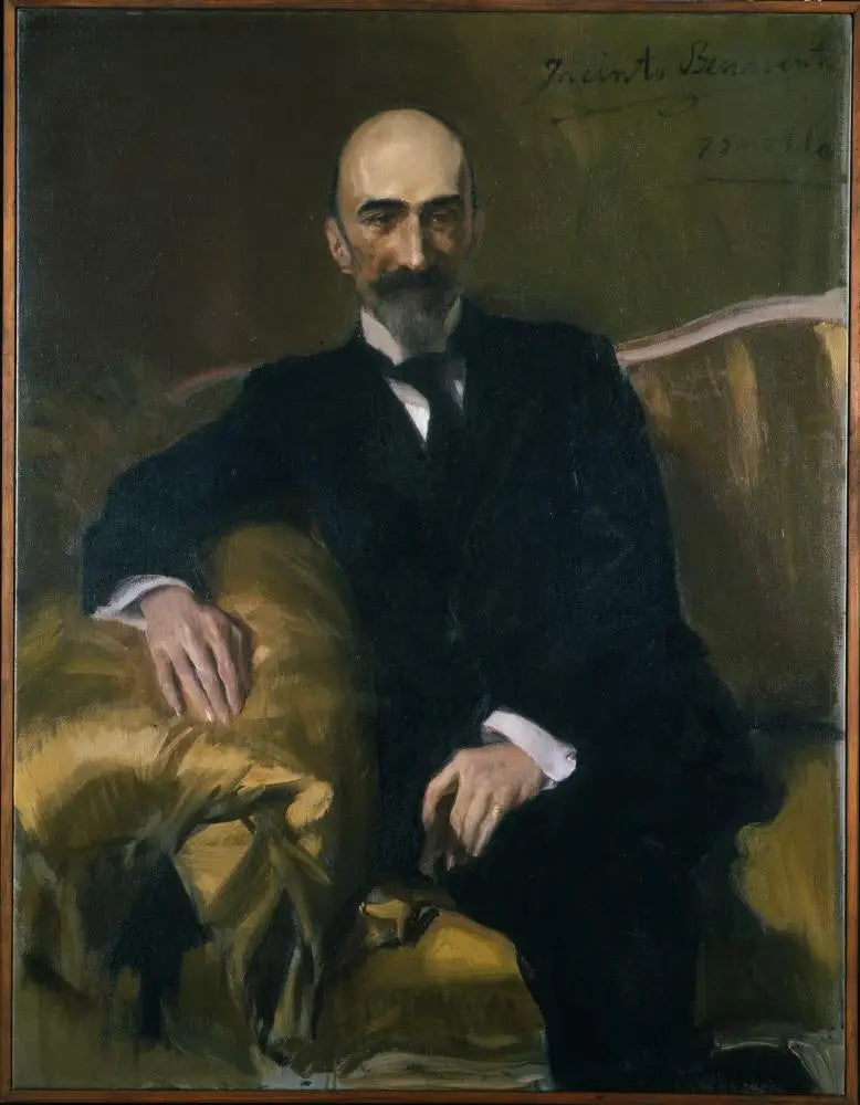 Reproduction du tableau « Jacinto Benavente y Martínez - Joaquín Sorolla » par Alpha Reproduction en peinture à l’huile