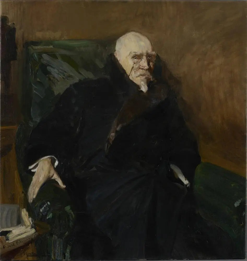 Reproduction du tableau « José Echegaray et Eizaguirre - Joaquín Sorolla » par Alpha Reproduction en peinture à l’huile