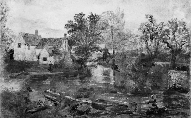 Le ruisseau du moulin - John Constable