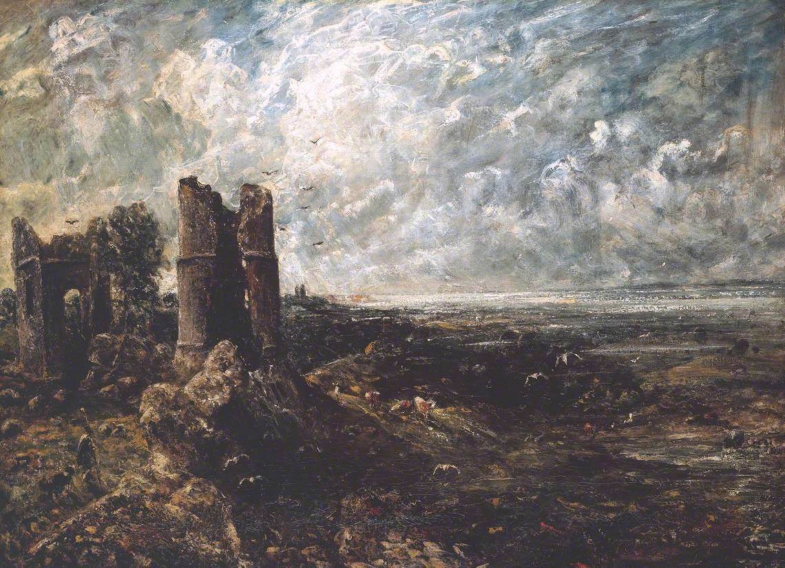Château de Hadleigh (croquis) - John Constable