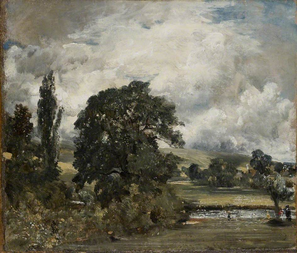 Prairies humides près de Salisbury - John Constable
