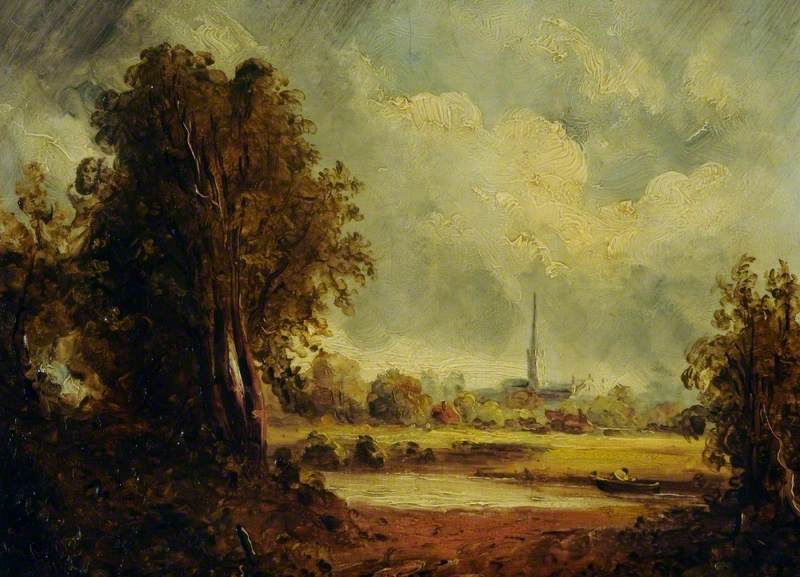 Cathédrale de Salisbury, Wiltshire - John Constable