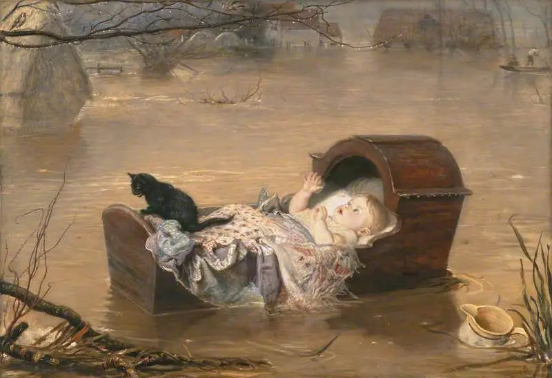 Une inondation - John Everett Millais - Alpha Reproduction