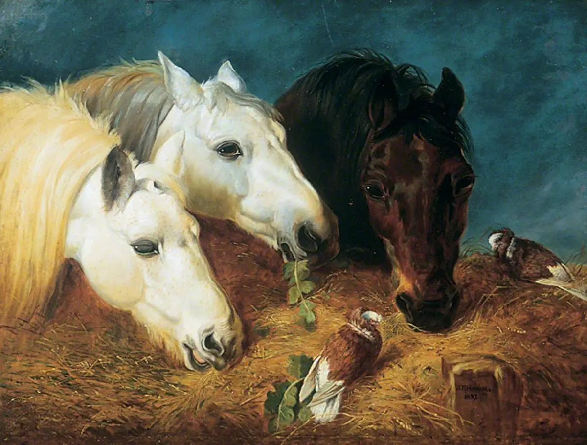 Le repas frugal - John Frederick Herring Sr. - Alpha Reproduction