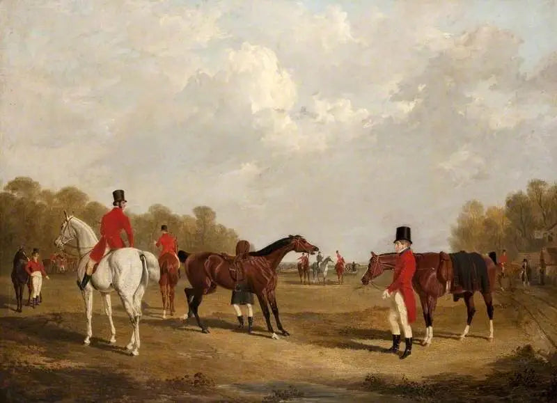 La rencontre - John Frederick Herring Sr. - Alpha Reproduction