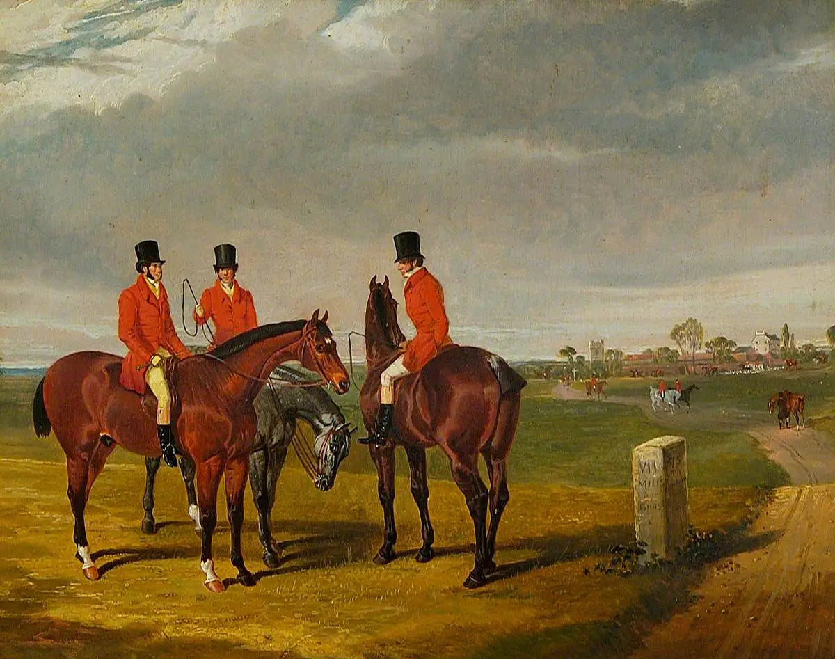 La rencontre - John Frederick Herring Sr. - Alpha Reproduction