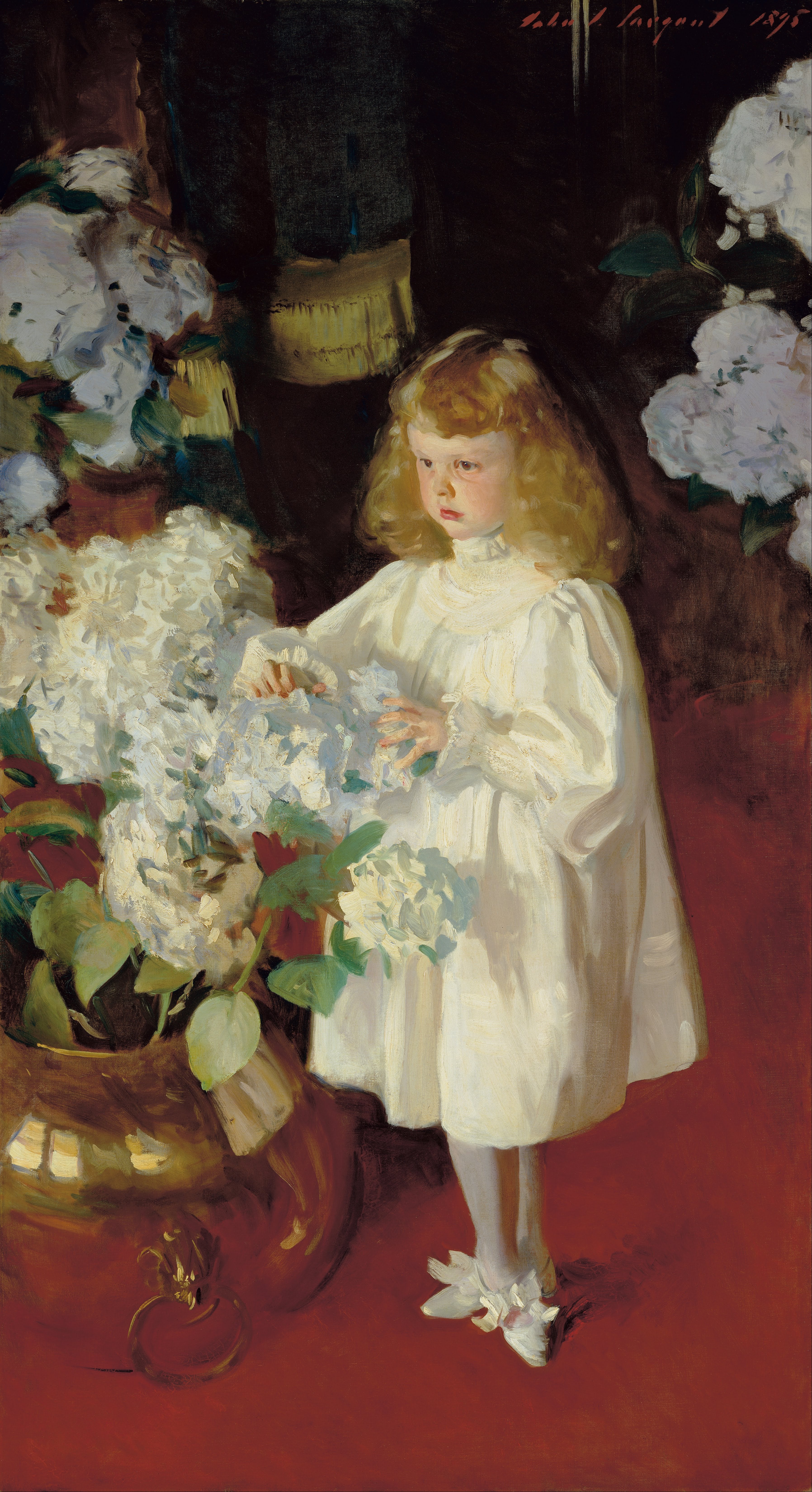 Reproduction du tableau « Hélène Sears - John Singer Sargent » par Alpha Reproduction en peinture à l’huile