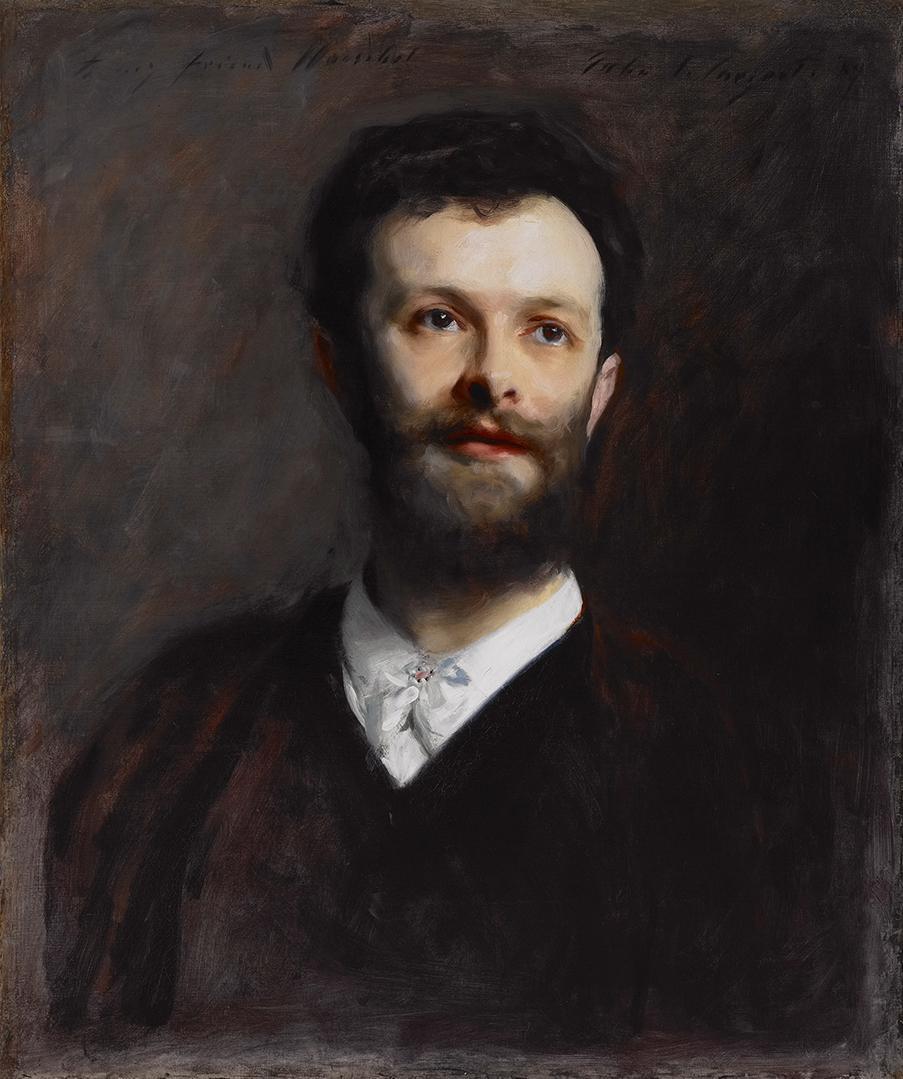 Reproduction du tableau « Portrait de George Henschel - John Singer Sargent » par Alpha Reproduction en peinture à l’huile