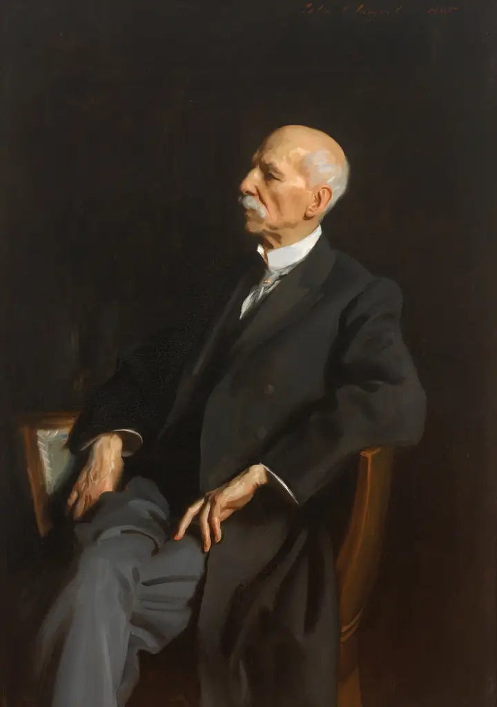 Reproduction du tableau « Portrait de Manuel García - John Singer Sargent » par Alpha Reproduction en peinture à l’huile