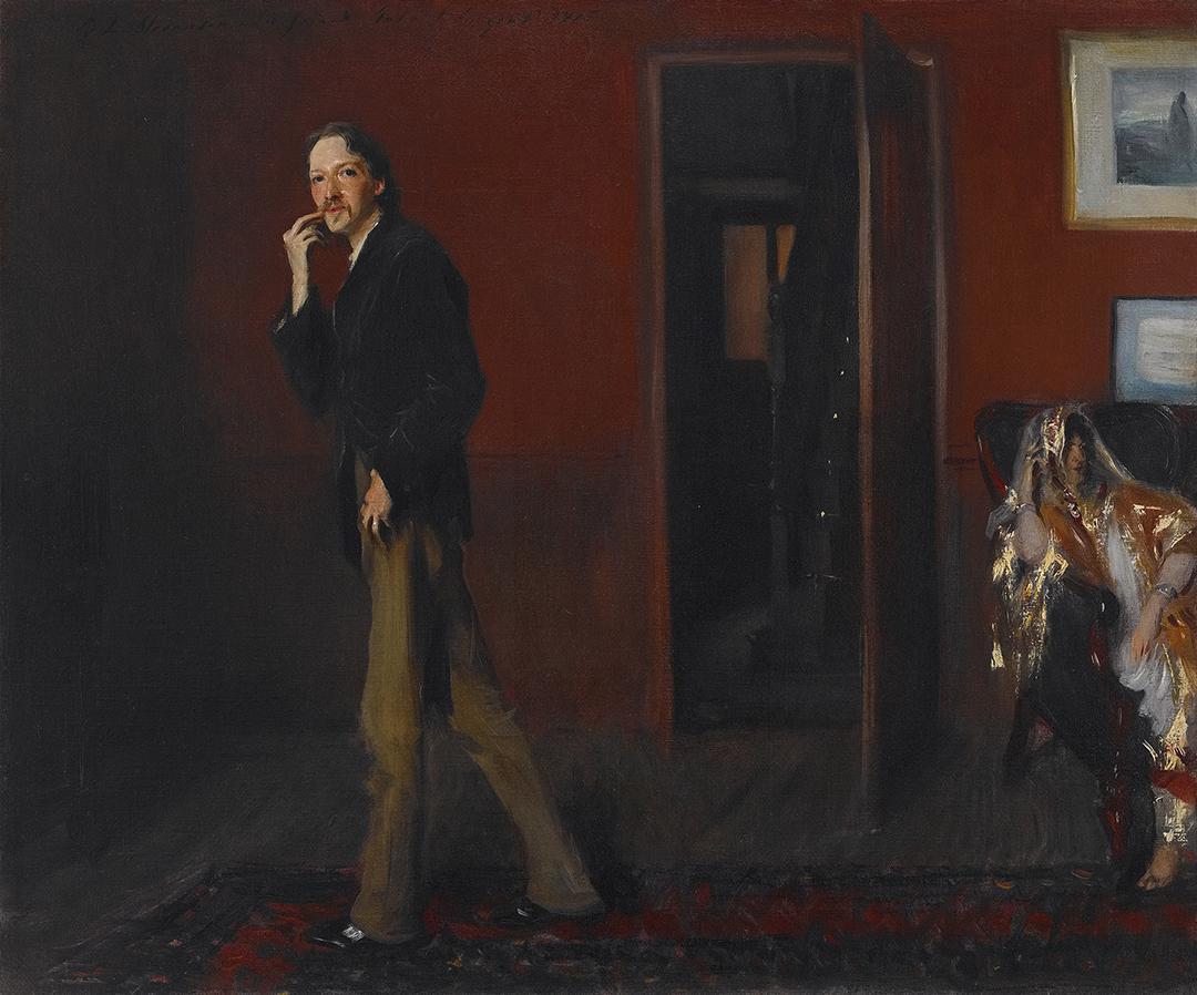 Reproduction du tableau « Robert Louis Stevenson et sa femme - John Singer Sargent » par Alpha Reproduction en peinture à l’huile