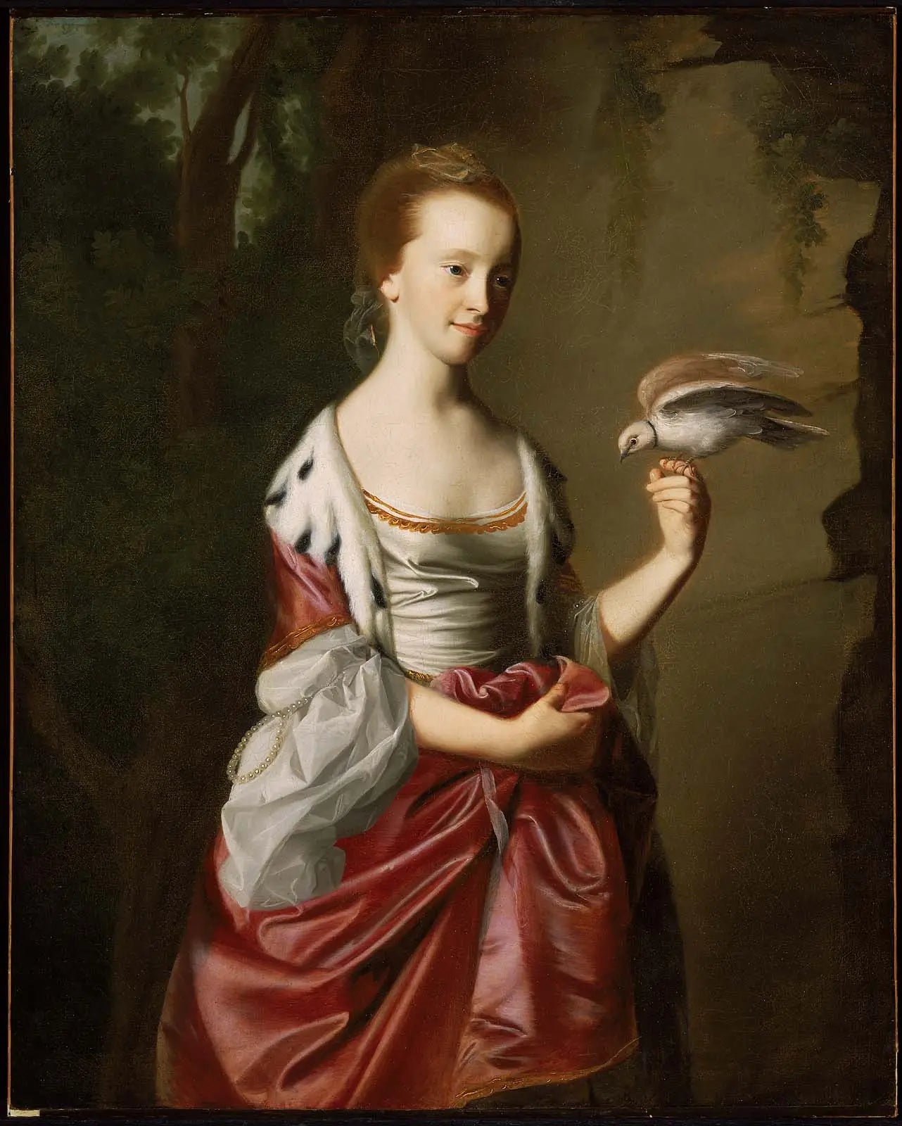 Elizabeth Ross (Mme William Tyng) - John Singleton Copley - Alpha Reproduction