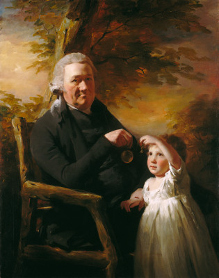 John Tait et son petit-fils - Henry Raeburn