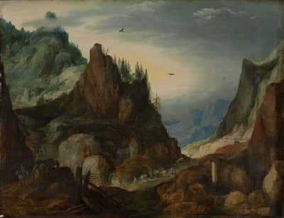 Paysage montagneux - Jan Brueghel l'Ancien
