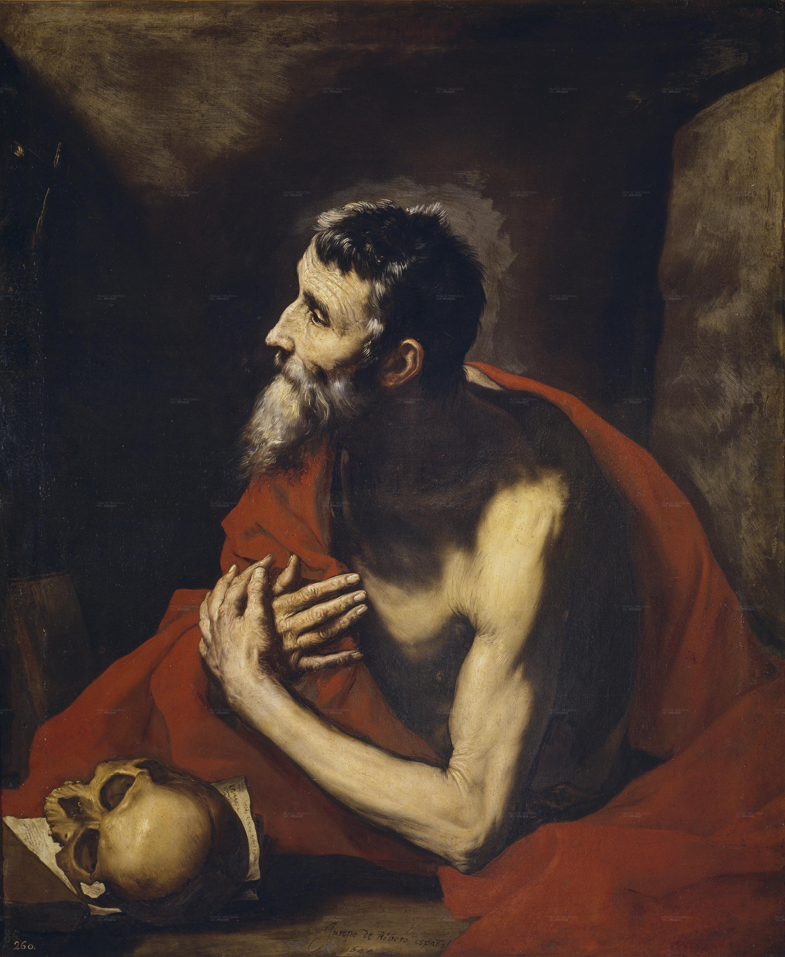 Saint-Jérôme - Jusepe de Ribera - Alpha Reproduction
