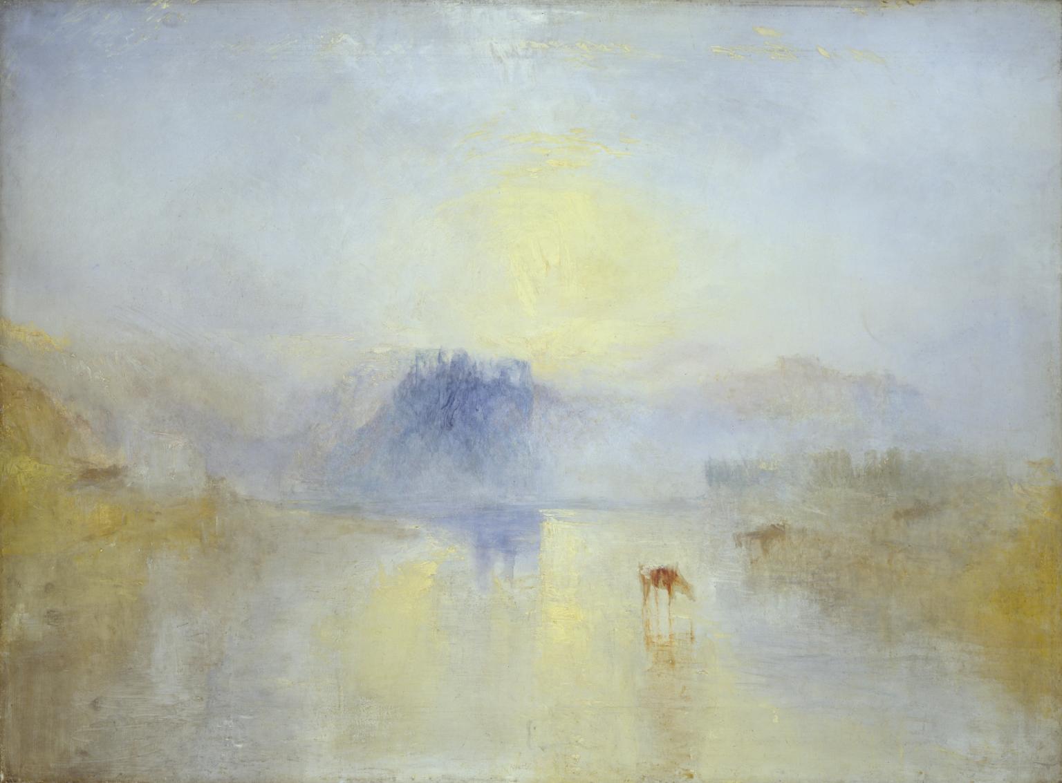 Reproduction du tableau « Château de Norham, lever de soleil - J. M. W. Turner » par Alpha Reproduction en peinture à l’huile