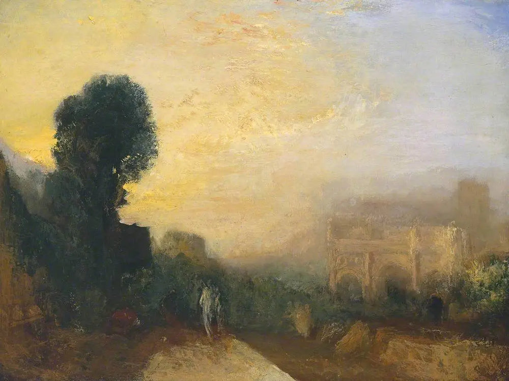 Reproduction du tableau « The Arch of Constantine, Rome - J. M. W. Turner » par Alpha Reproduction en peinture à l’huile