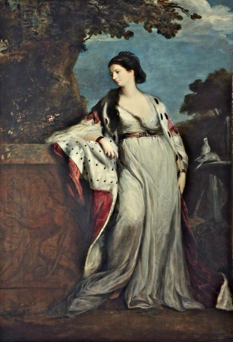 Elizabeth Gunning (1733–1790), duchesse de Hamilton et d'Argyll - Joshua Reynolds