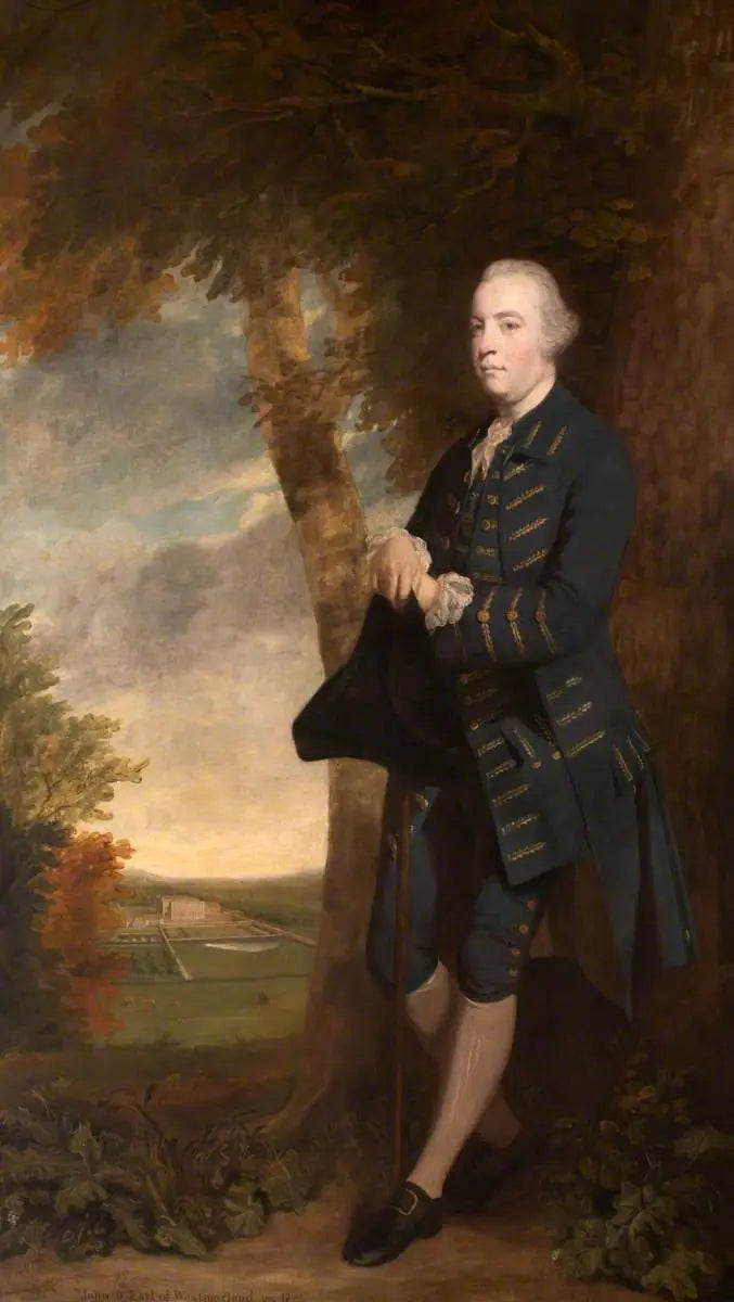 Джон Фейн, 9-й граф Вестморленд (1728–1774) в роли лорда Бёргерша - Джошуа Рейнольдс