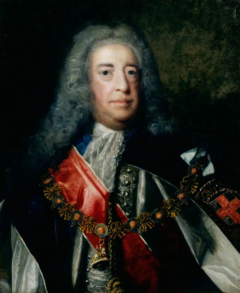 т: Лайонел Кранфилд Сэквилл, 1-й герцог Дорсет (1688–1765), придворный - Джошуа Рейнольдс