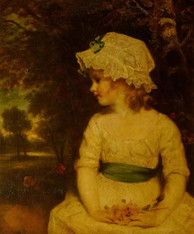 Мадемуазель Теофила Гваткин (1782–1844), в роли Простоты - Джошуа Рейнольдс
