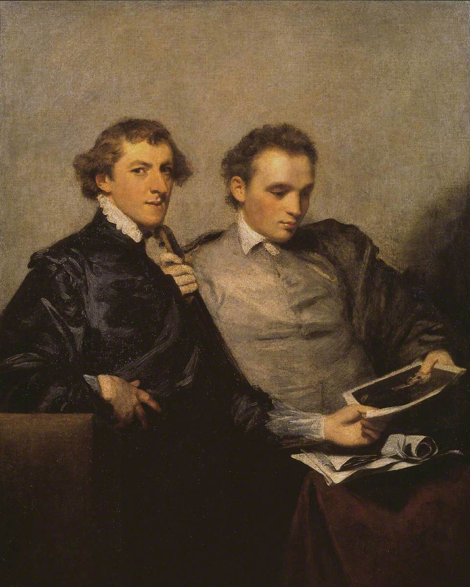 M. Huddesford et M. Bampfylde - Joshua Reynolds