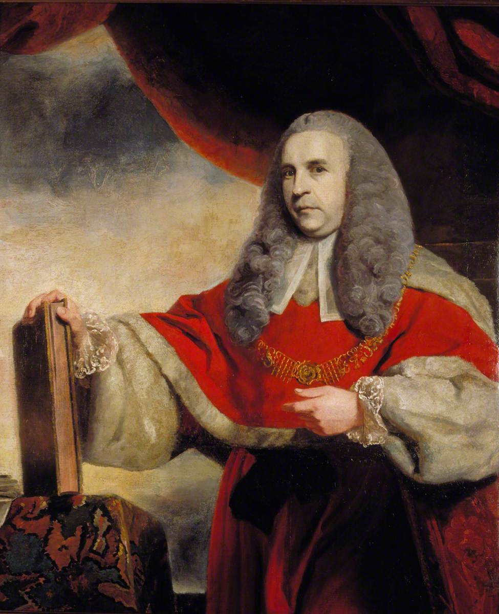 Sir Charles Pratt, plus tard Lord Camden - Joshua Reynolds