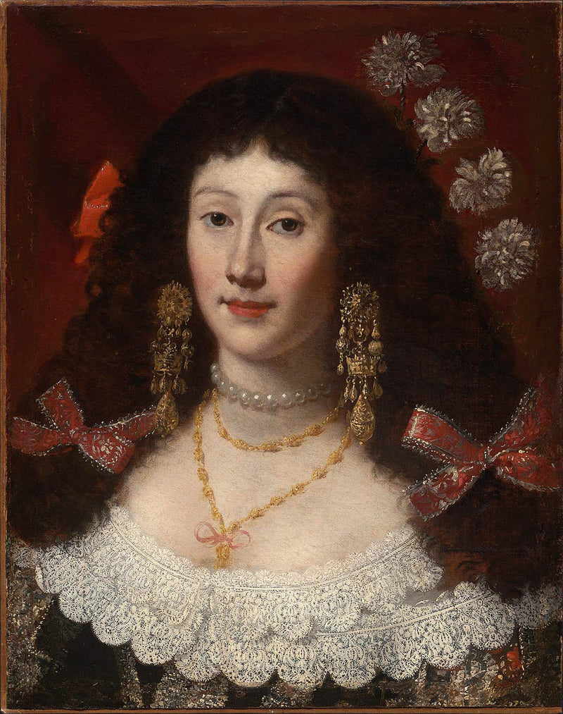 Portrait de femme - Juan Carreño de Miranda