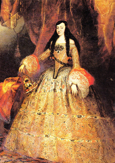 Doña María Luisa de Orleans - Juan Carreño de Miranda