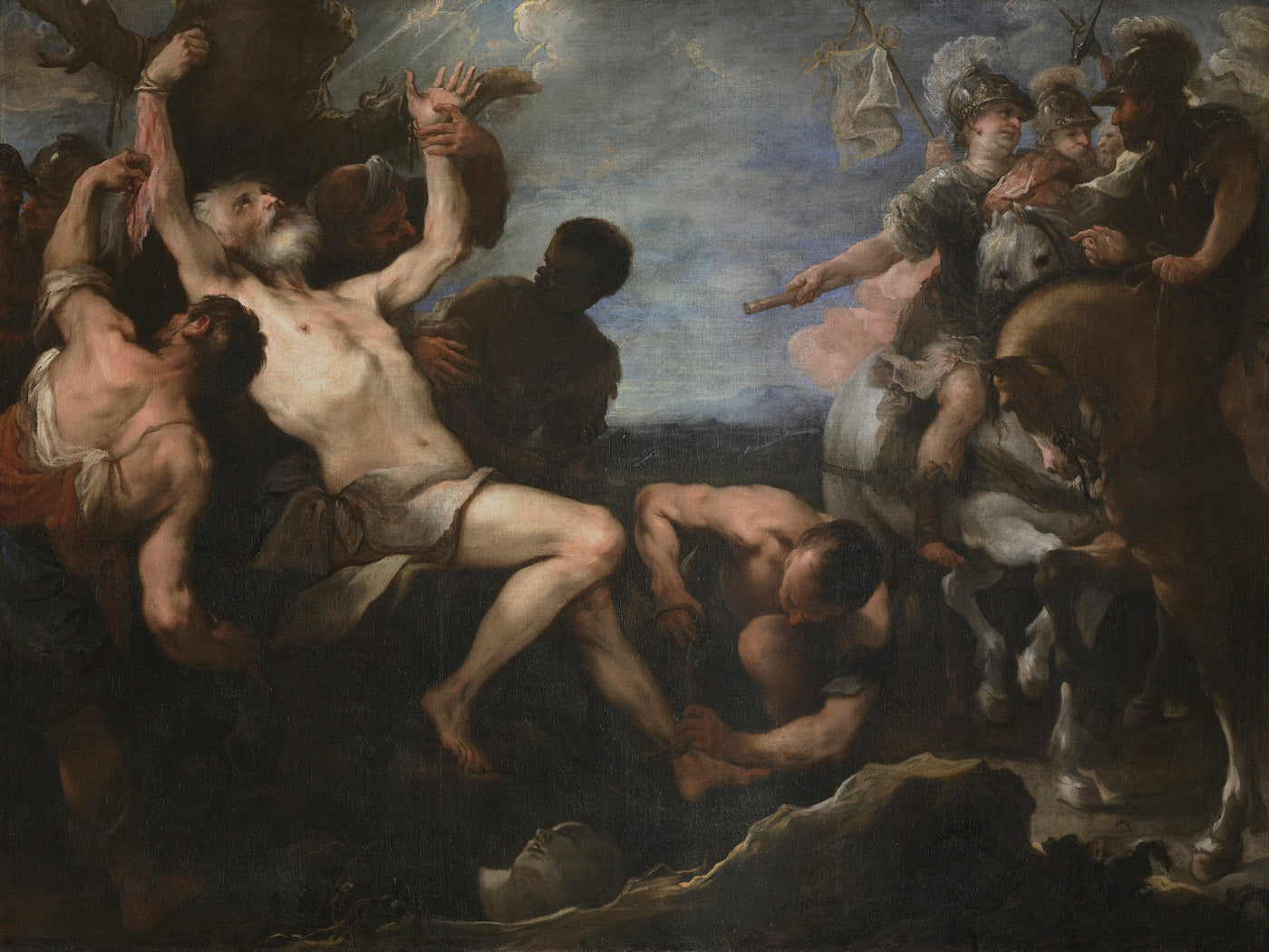 L'Écorchement de saint Barthélemy - Juan Carreño de Miranda