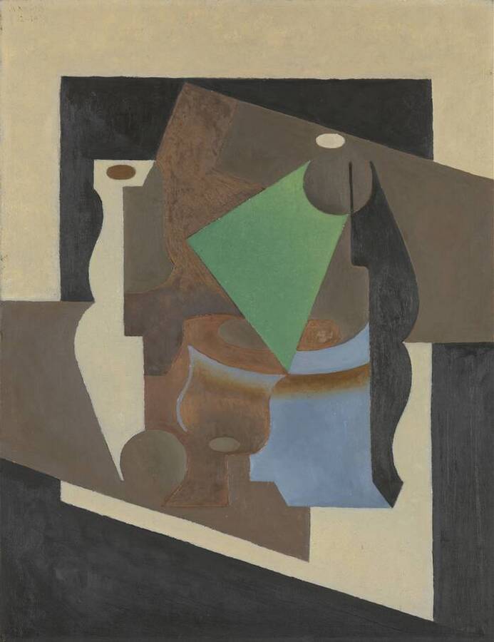 Nature morte à la lampe - Juan Gris