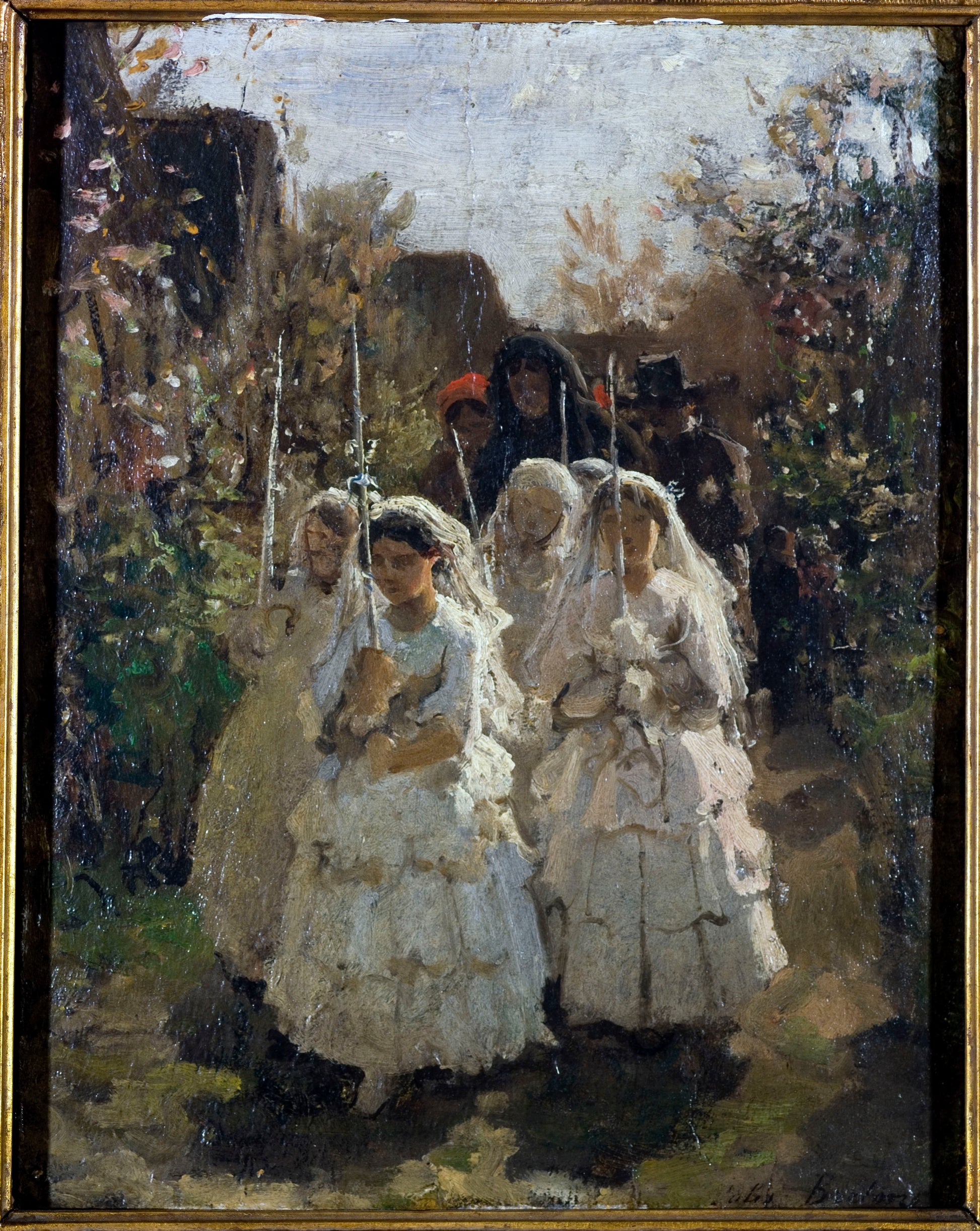 Les communiantes à Courrières - Jules Breton