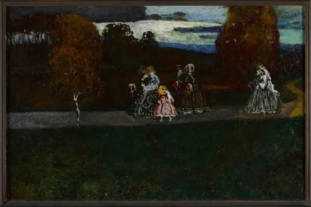 Прогулка (1904) - Василий Кандинский
