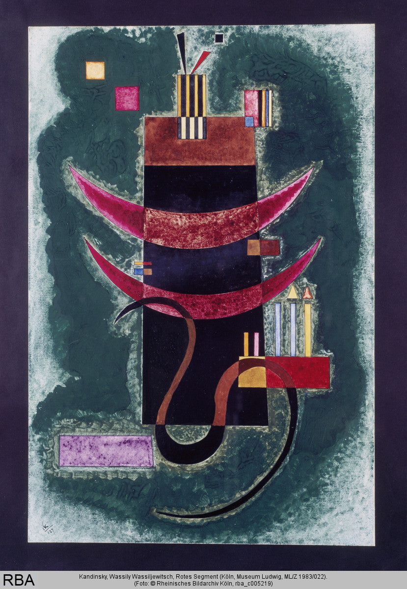 Reproduction du tableau « Q133236162 - Vassily Kandinsky » par Alpha Reproduction en peinture à l’huile