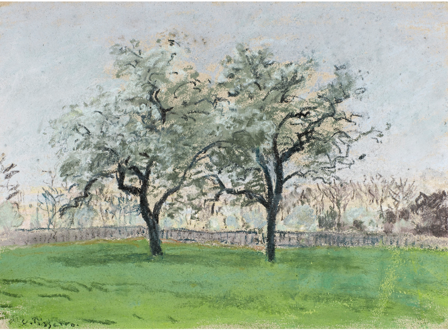 Les pommiers, Pontoise – Camille Pissarro