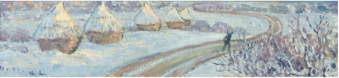 Les quatre saisons : l'hiver - Henri Lebasque