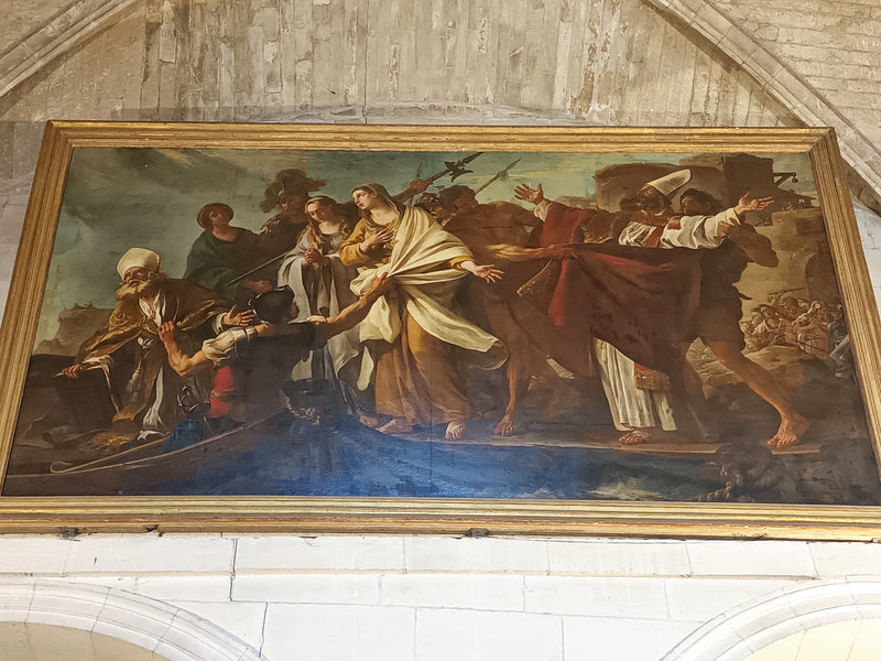 l'Embarquement de Sainte Marthe - Joseph-Marie Vien