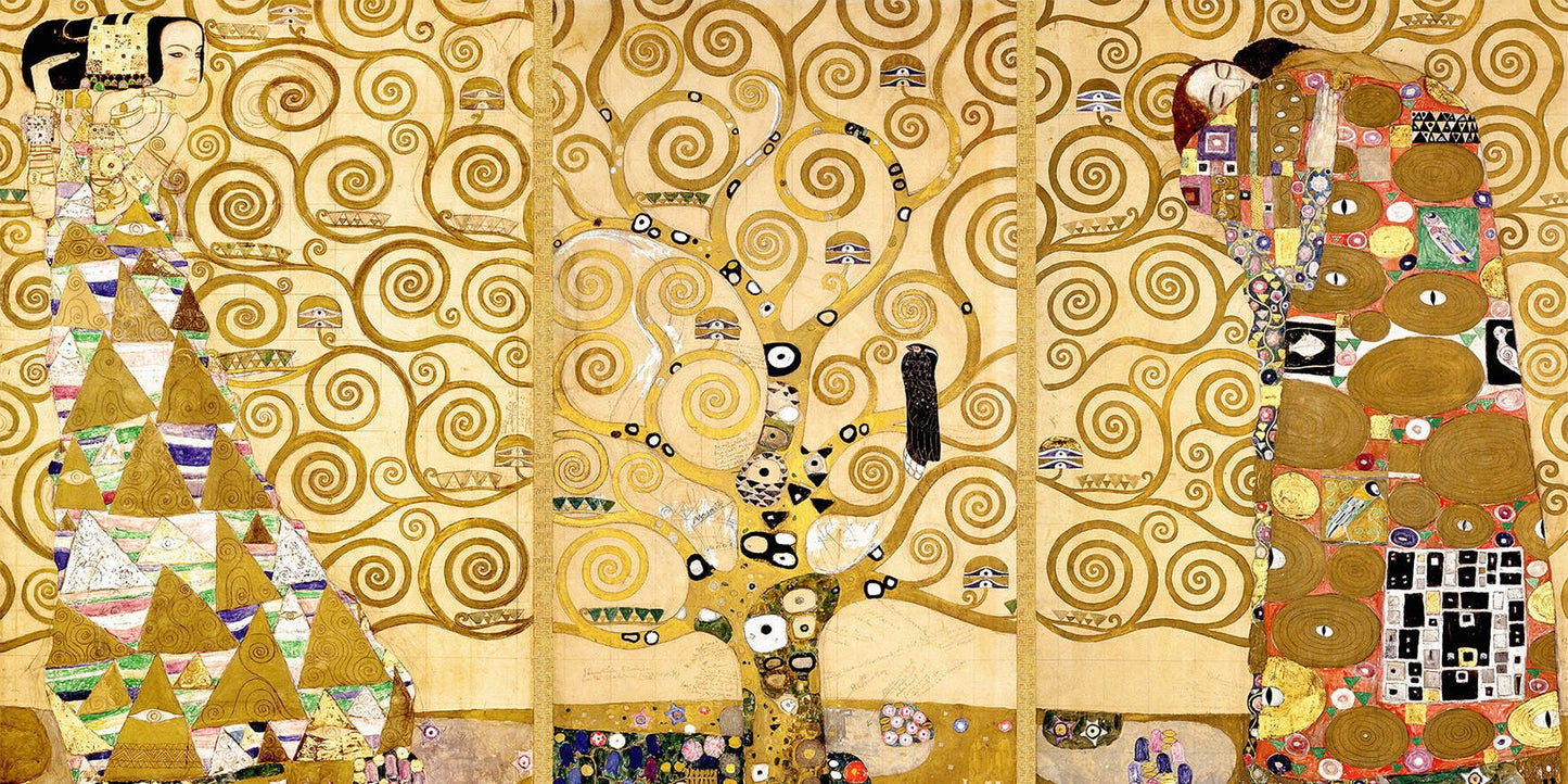 🌳✨ Древо жизни – Фриз Стоклет – Густав Климт (1905–1909)