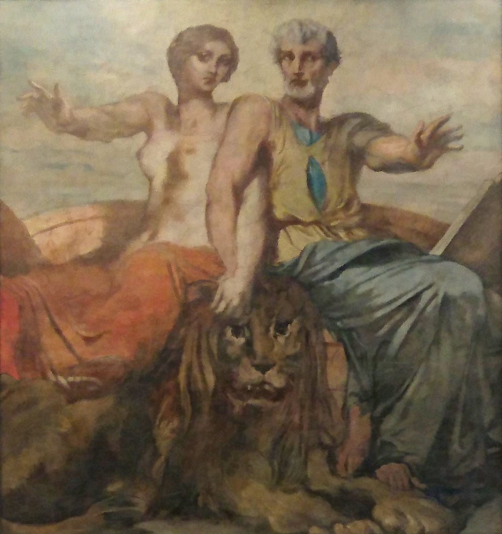 La Force et l’Ordre - Théodore Chassériau - Alpha Reproduction