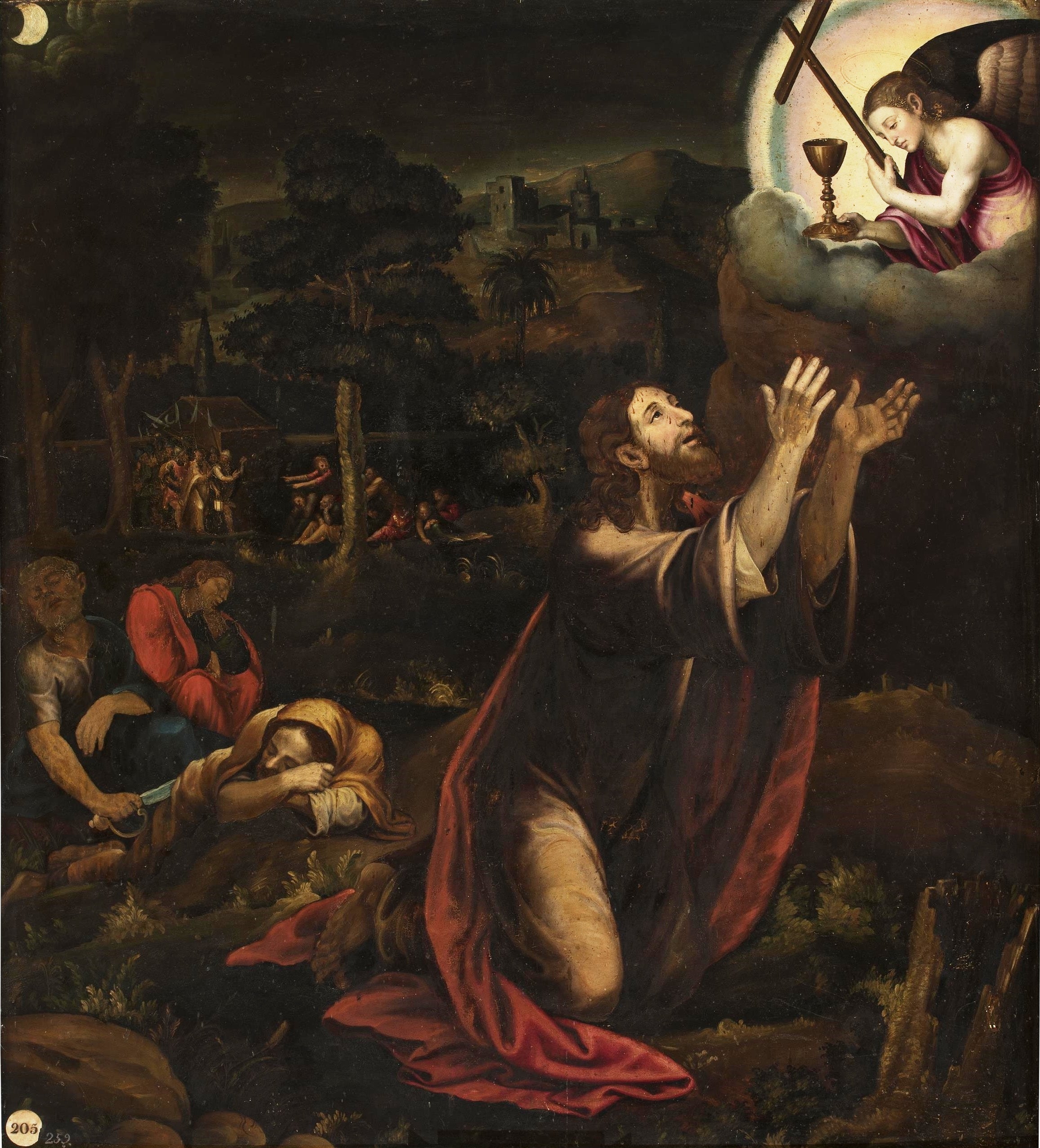 L'agonie dans le jardin - Juan de Juanes