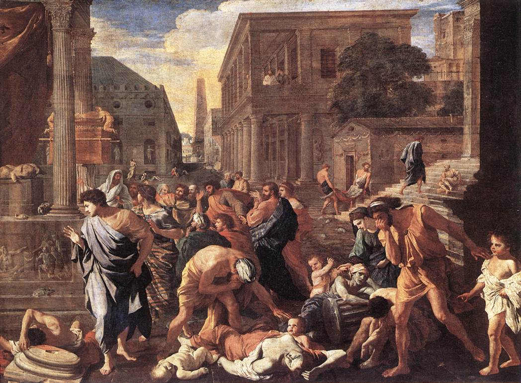 La Peste d’Asdod - Nicolas Poussin - Alpha Reproduction