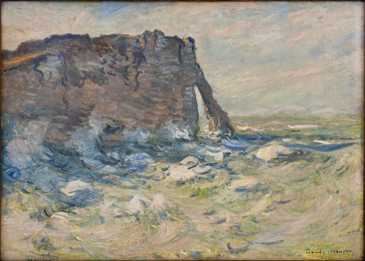 🎨 Ворота Д’Авал в Этрета – Клод Моне, около 1886 года