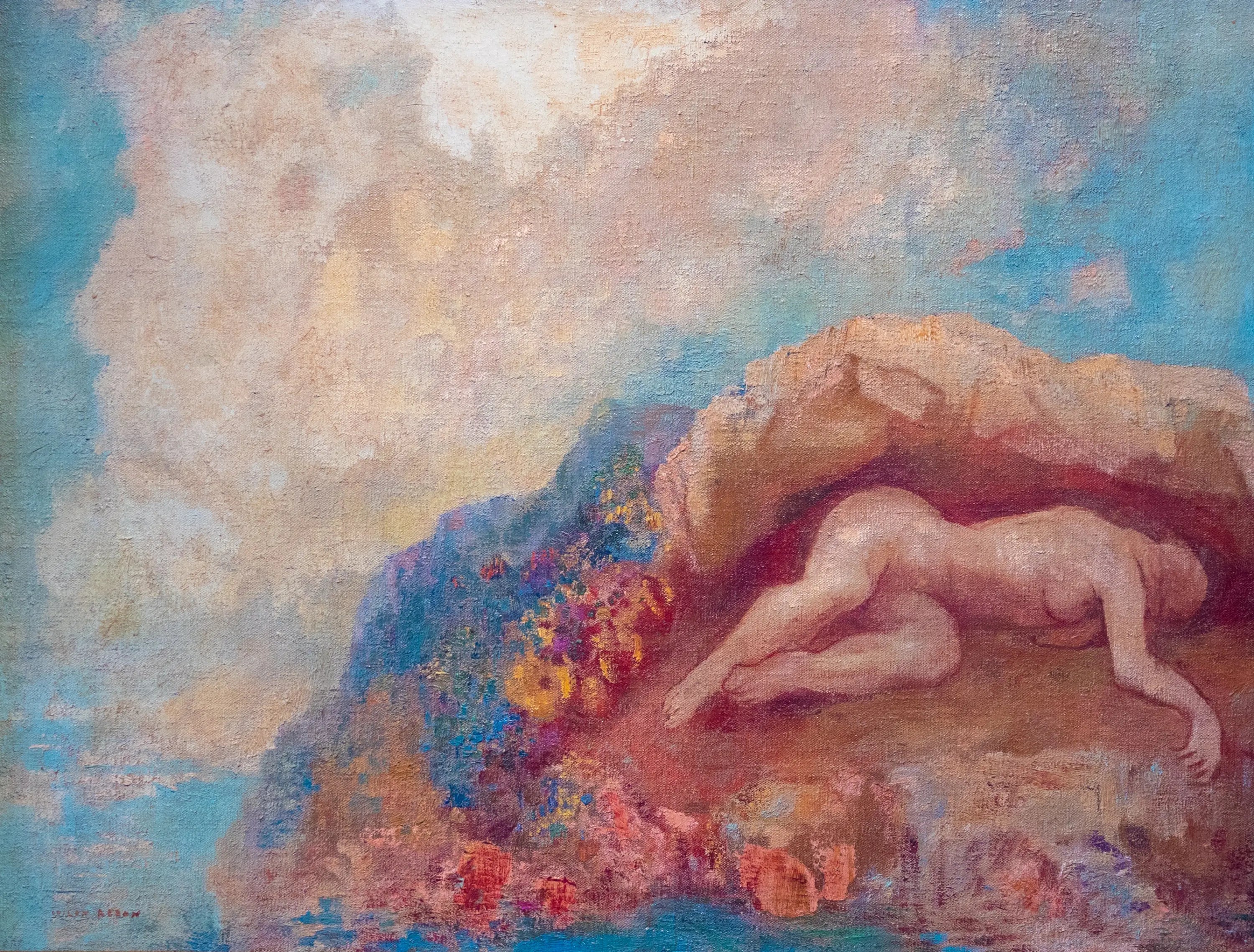 La captive - Odilon Redon - Alpha Reproduction