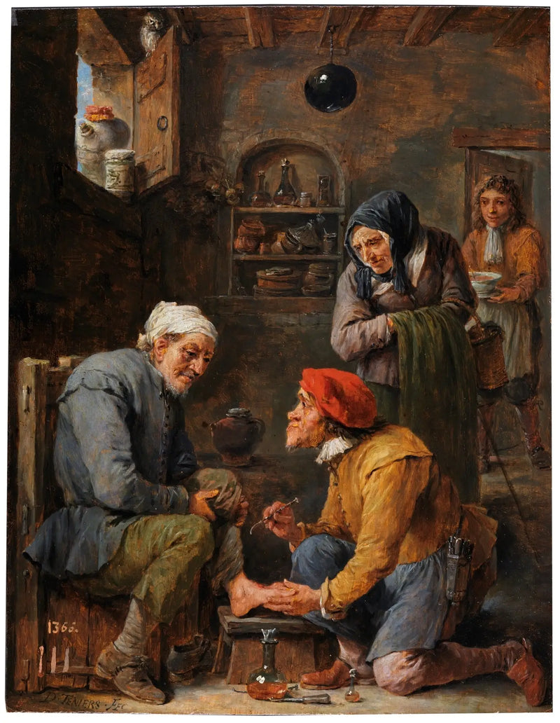 Хирургическая операция - Давид Теньер младший