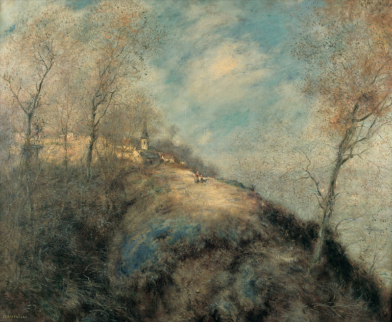 La ruta abandonada - Jean-François Raffaëlli