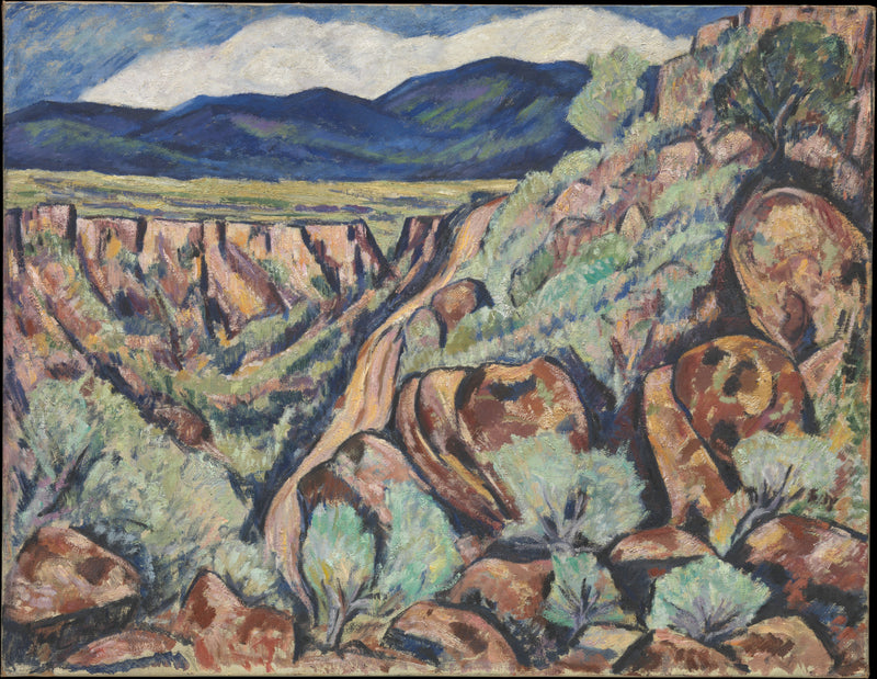 Paysage, Nouveau-Mexique - Marsden Hartley
