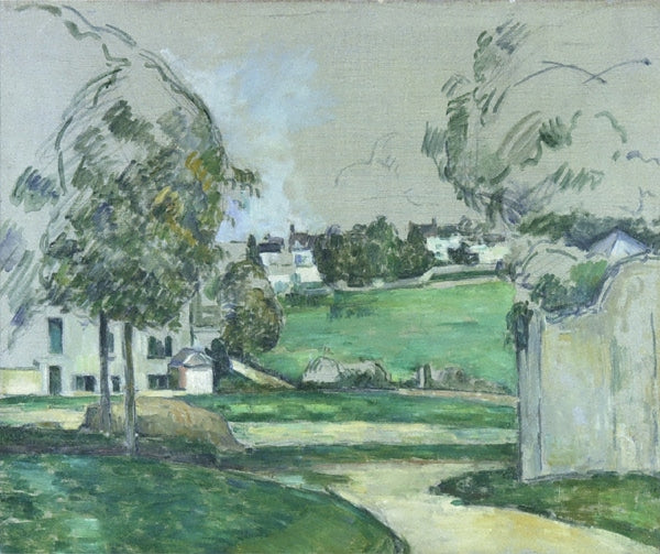 Reproduction du tableau « Paysage du Nord - Paul Cézanne » par Alpha Reproduction en peinture à l’huile
