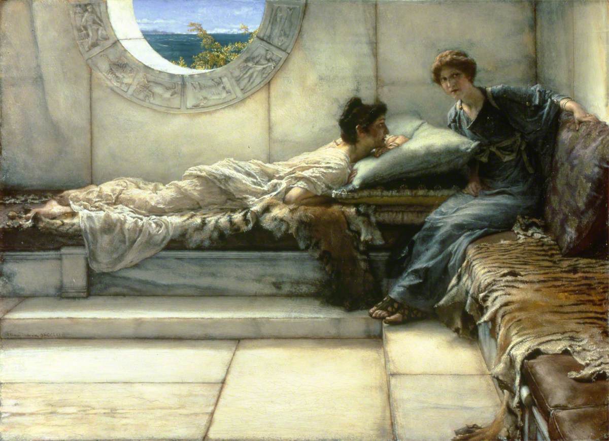 Le secret - Lawrence Alma-Tadema