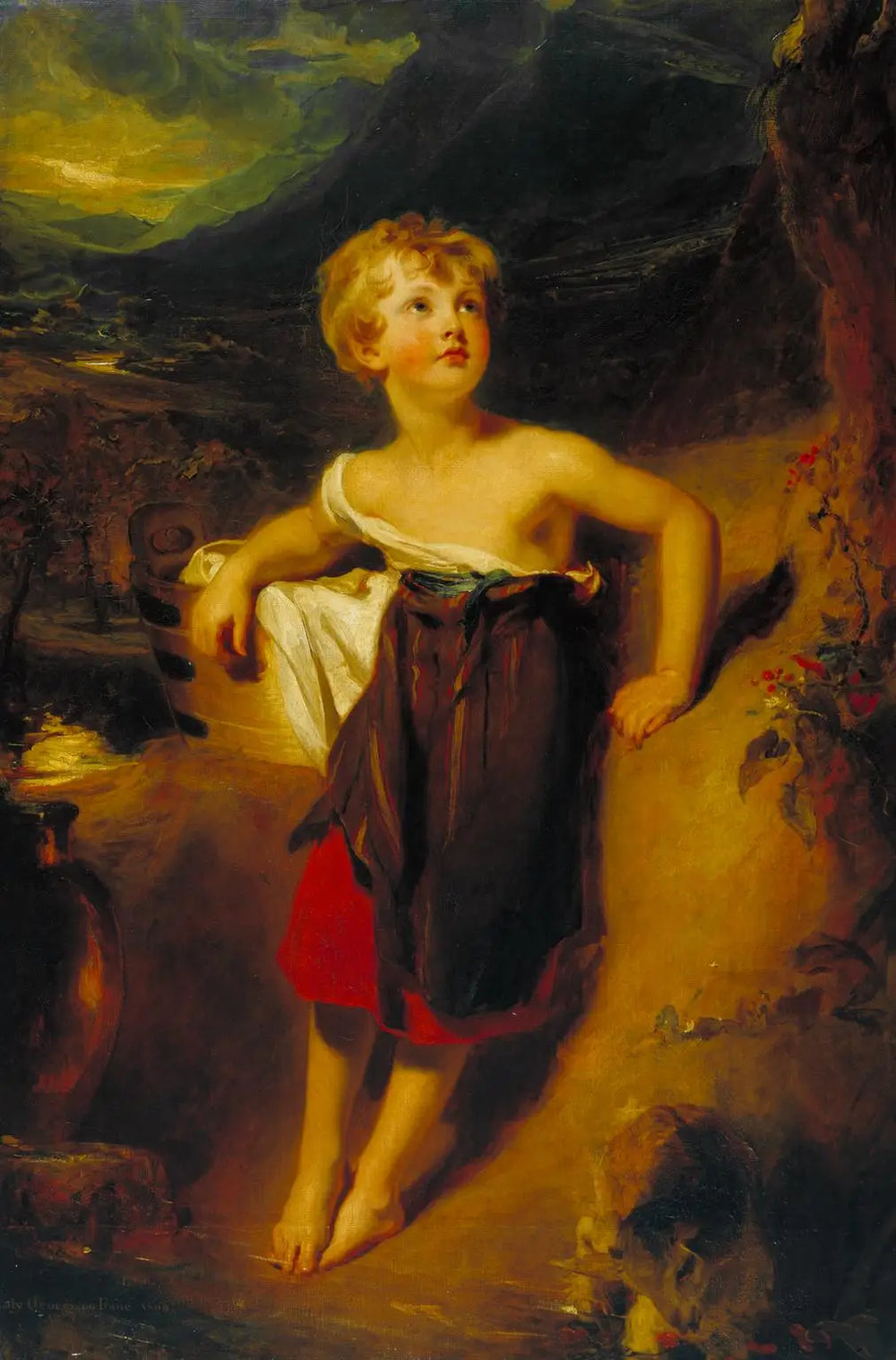 Dame Georgiana Fane - Thomas Lawrence - Alpha Reproduction
